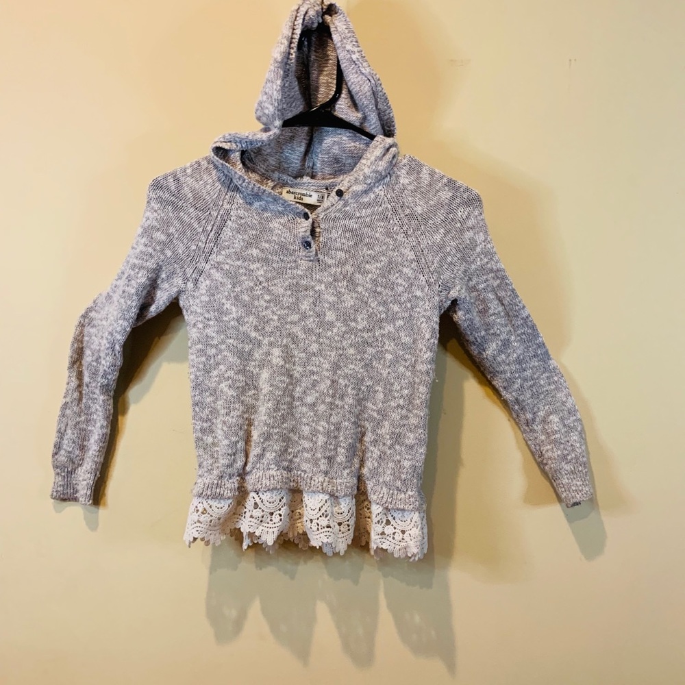 A Gray kids sweater